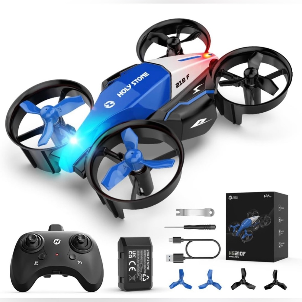 Brand New HS210F Mini Drone for Kids, 2-In-1 Mini RC Drone with Altitudes